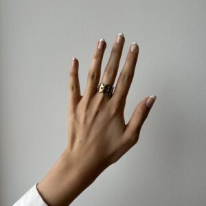 Cirkeldesign Guldring